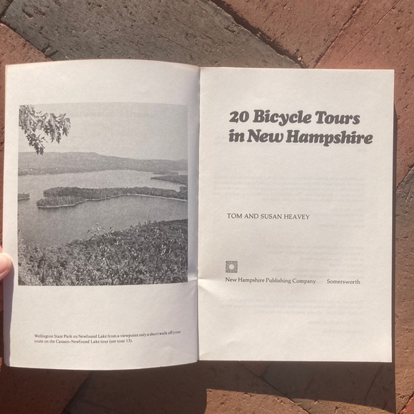 Vintage 20 Bicycle Tours in New Hampshire Biking Cyclist Guide Outdoors - Picture 2 of 9
